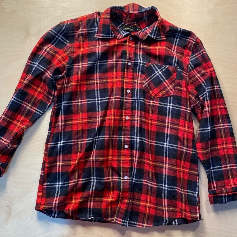 Activa Sports Inc Flannel Shirt XXL (S)